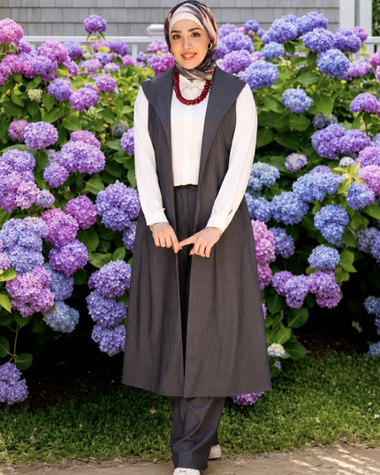 Elegant Long Vest