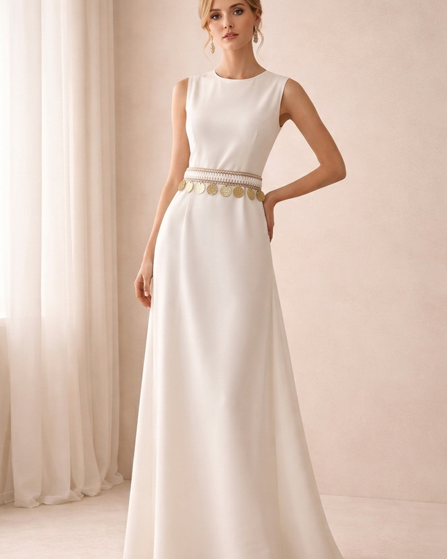 Basic linen dress