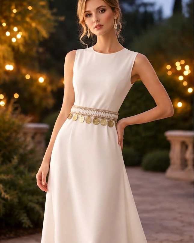 Basic linen dress