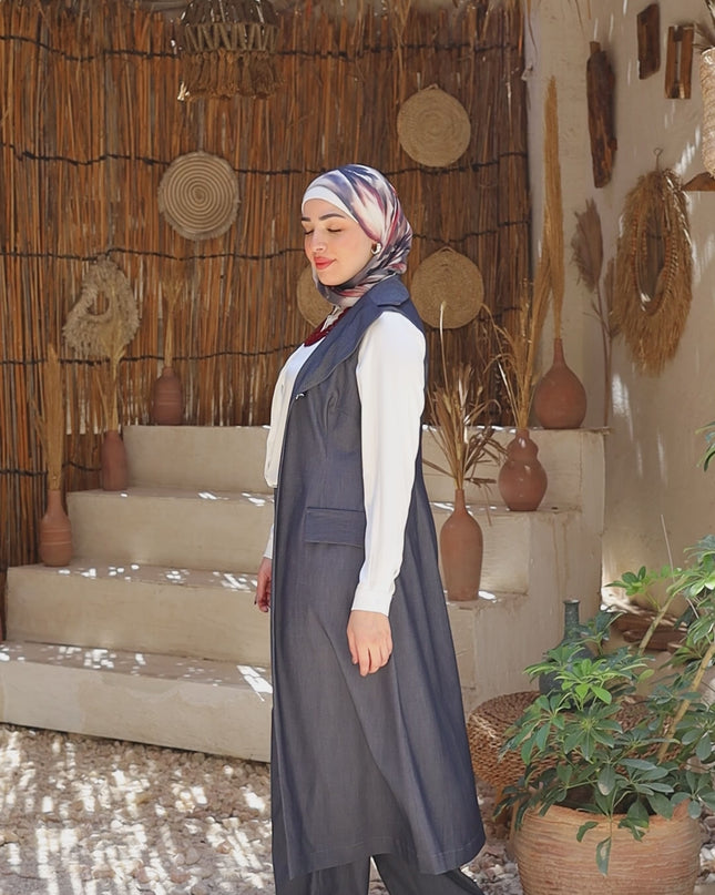 Elegant Long Vest