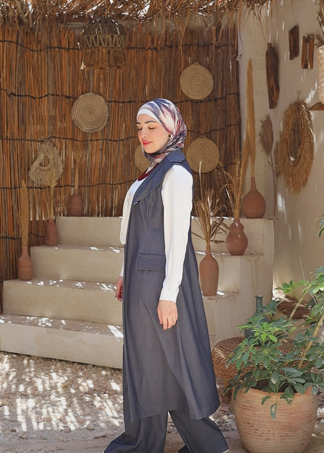Elegant Long Vest
